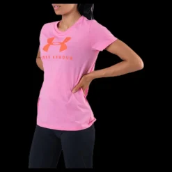 Under Armour Graphic Sportstyle Classic Crew Pink Rosa Clearance