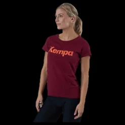 Online Kempa Graphic T-Shirt Red Röd