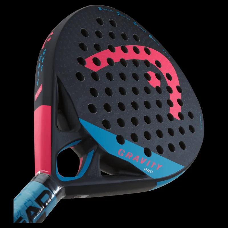 Head Gravity Pro 2022 Black/blue/pink Svart, Blå och Rosa