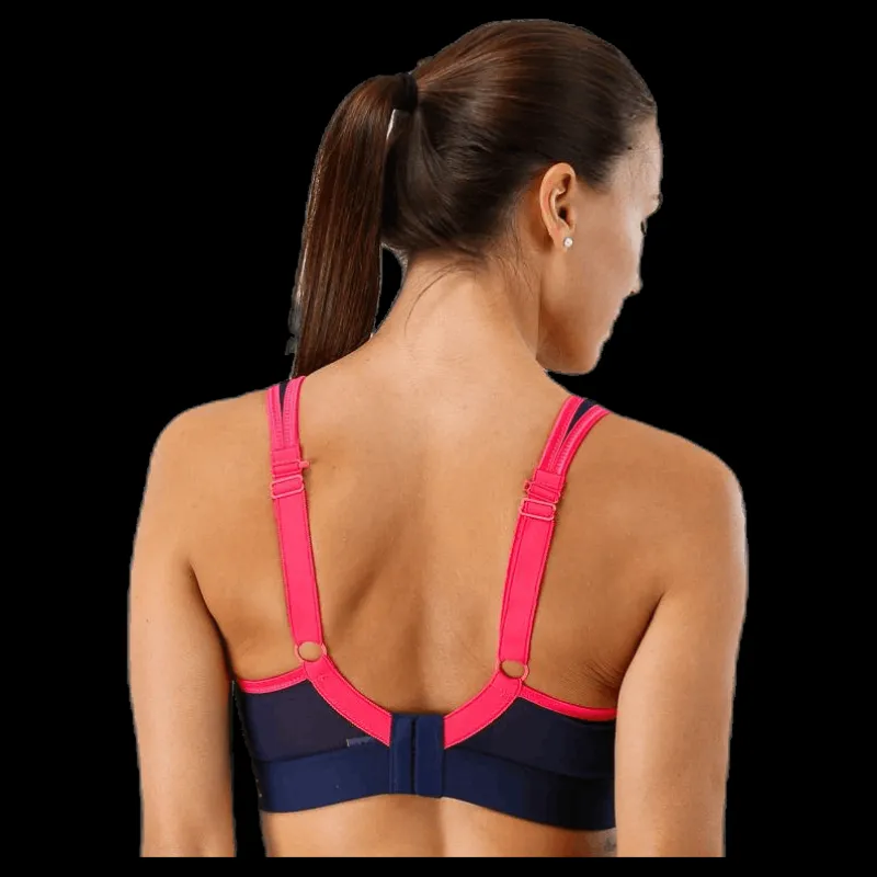 Salming Grit Support Sports Bra Blue Blå Best