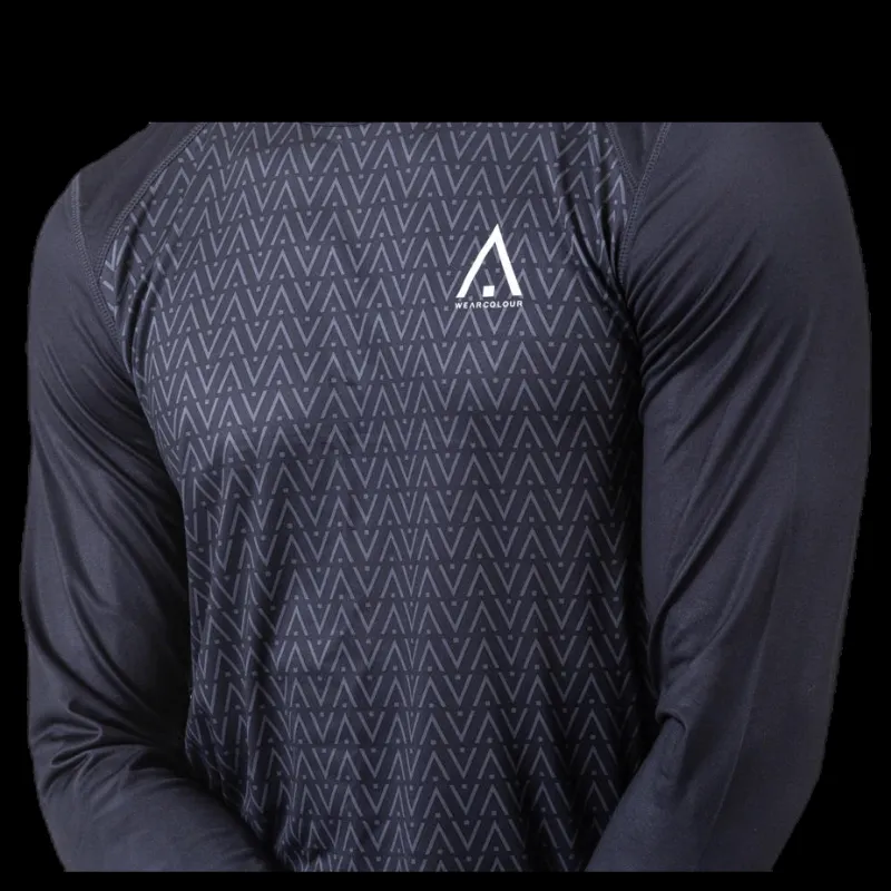 Clearance ColourWear Guard LS Jersey Black Svart