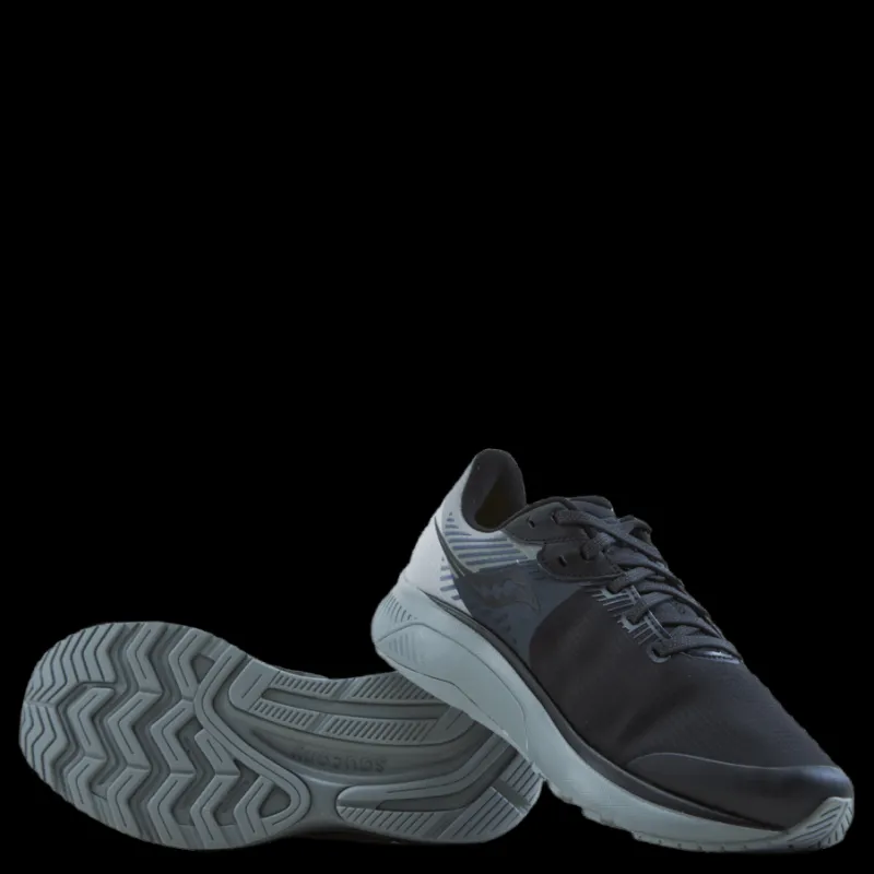 Saucony Guide 14 Runshield Black/gravel Svart Outlet