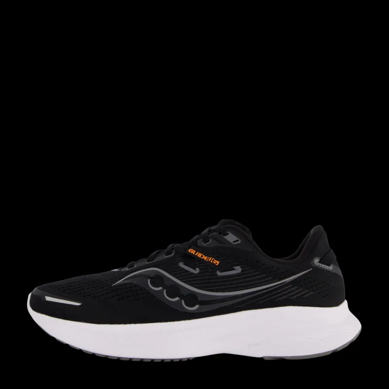 Online Saucony Guide 16 Wide Black/white Svart