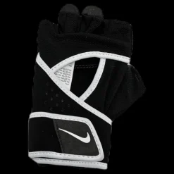 Best Nike EQ Gym Premium Fitness Gloves White/Black Svart