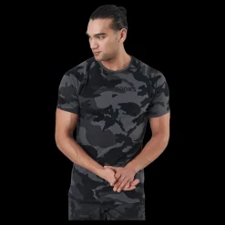 Better Bodies Gym Tapered Tee Dark Camo Svart Sale
