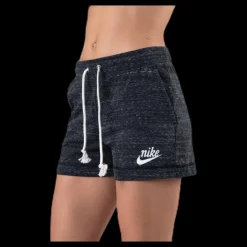 Outlet Nike Gym Vintage Short White/Black Svart