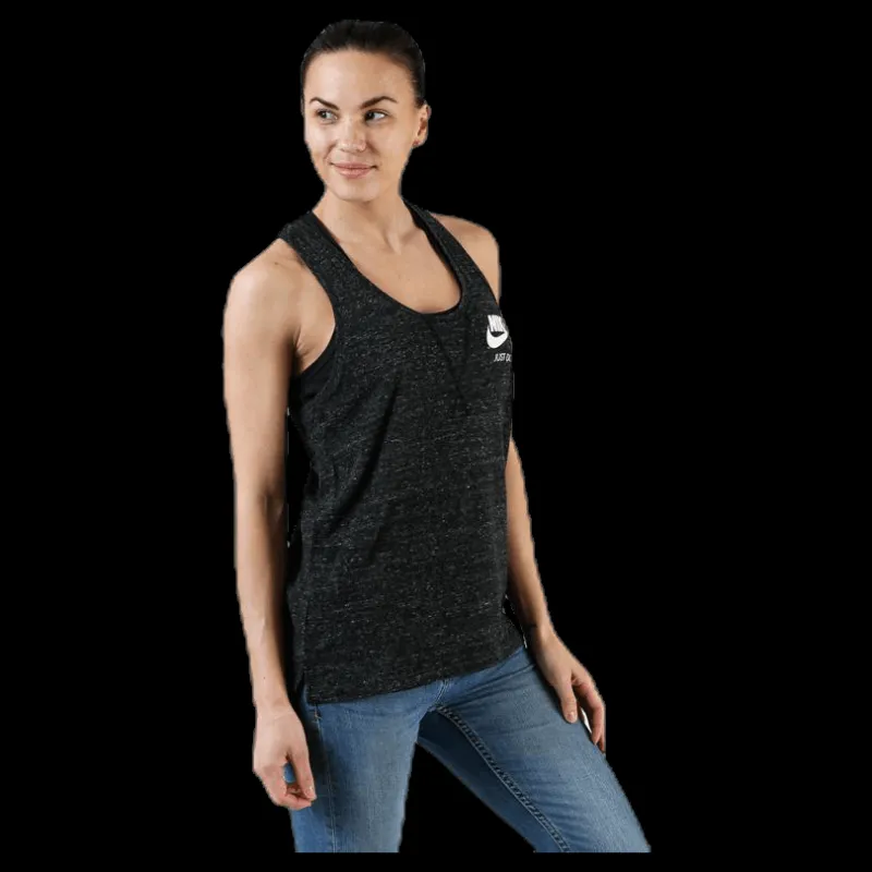 Best Nike Gym Vintage Tank Black Svart