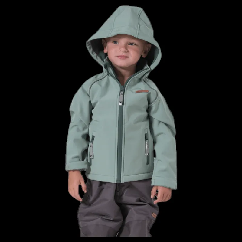 Discount Virvelvind Hagla Softshell Jacket Green Grön