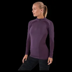 Endurance Halen Seamless Midlayer Purple Lila Online