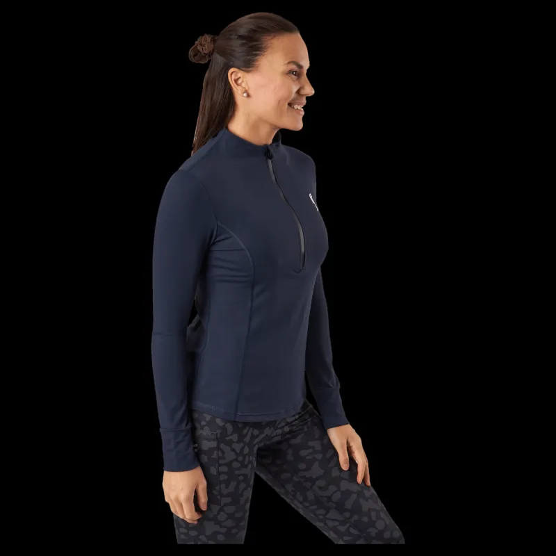 RS Half Zip Sweater Dark Blue Blå