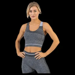 BLACC Halley Seamless Bra Black/Grey Svart och Grå New