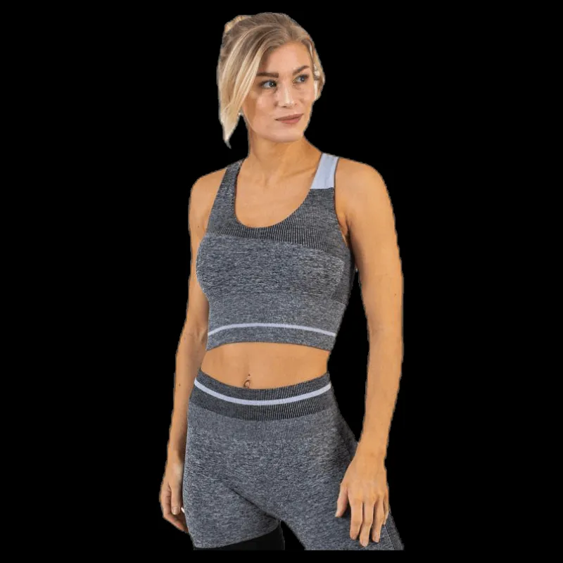 BLACC Halley Seamless Bra Black/Grey Svart och Grå New