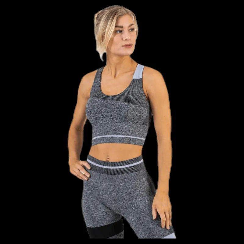 BLACC Halley Seamless Bra Black/Grey Svart och Grå New
