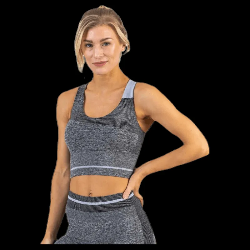 BLACC Halley Seamless Bra Black/Grey Svart och Grå New