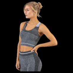 BLACC Halley Seamless Bra Black/Grey Svart och Grå New