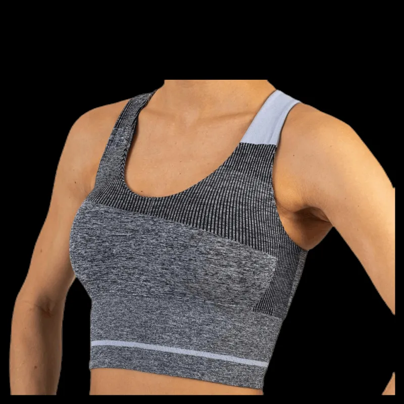 BLACC Halley Seamless Bra Black/Grey Svart och Grå New