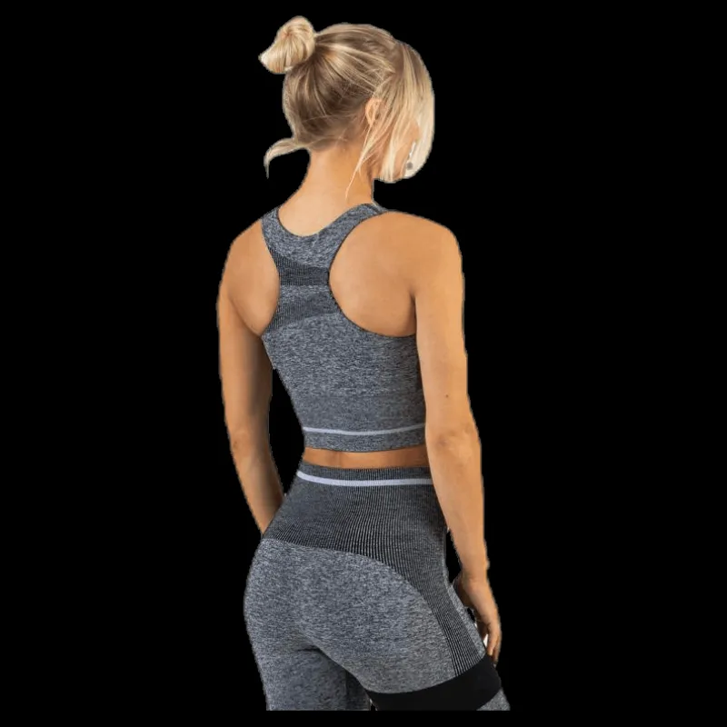 BLACC Halley Seamless Bra Black/Grey Svart och Grå New