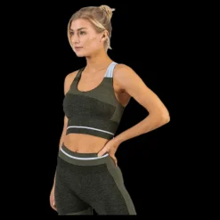 Outlet BLACC Halley Seamless Bra Green Grön
