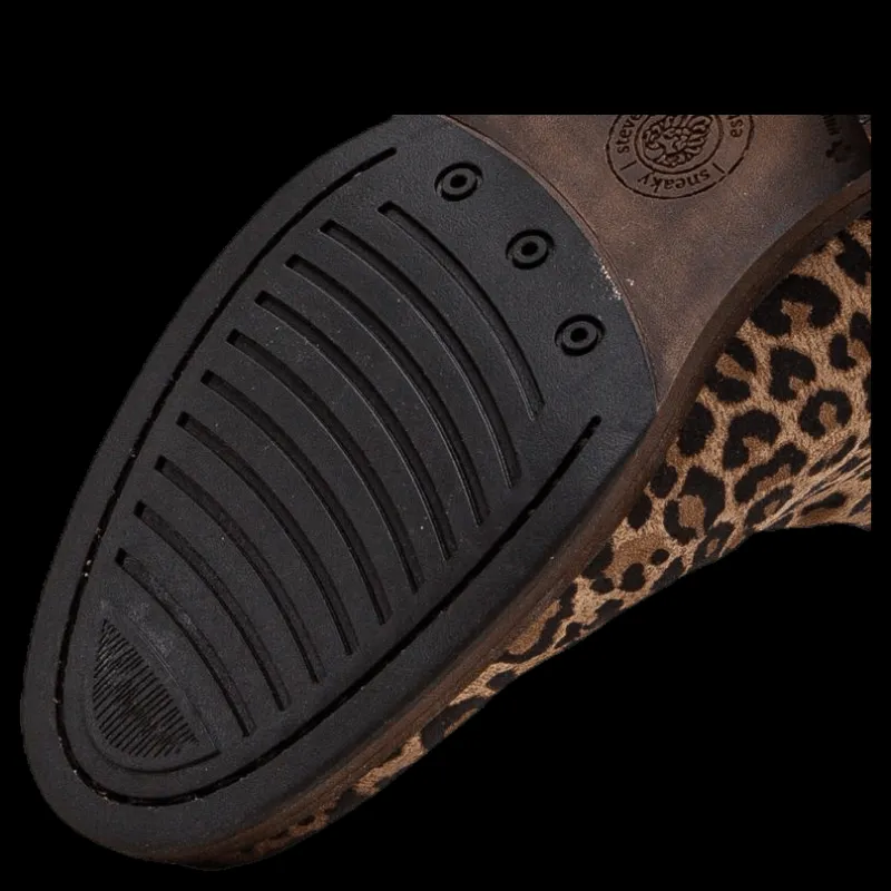 Clearance Sneaky Steve Halligan Suede Boots Patterned Mönstrad
