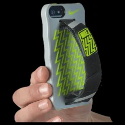 Hot Nike EQ Hand Held Phone Case iPhone5 Grey/Yellow Grå och Gul