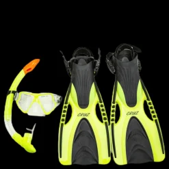 Cruz Hani Faru Sr. Diving Set Black Svart Discount