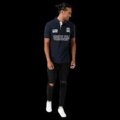 Vinson Polo Club Harrington Blue Blå Online