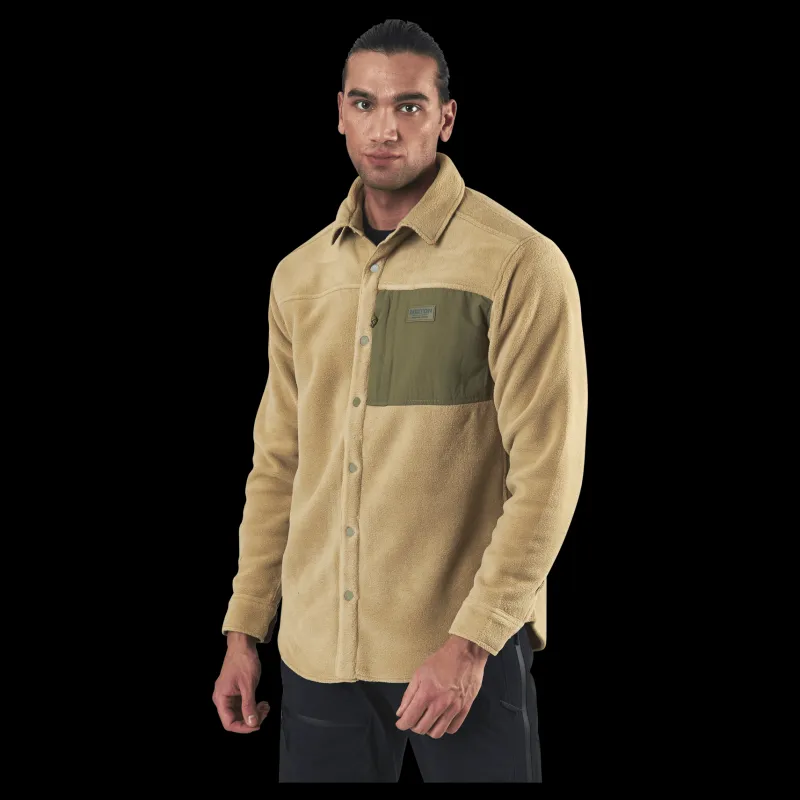 Online Burton Heart Fleece Shirt Beige