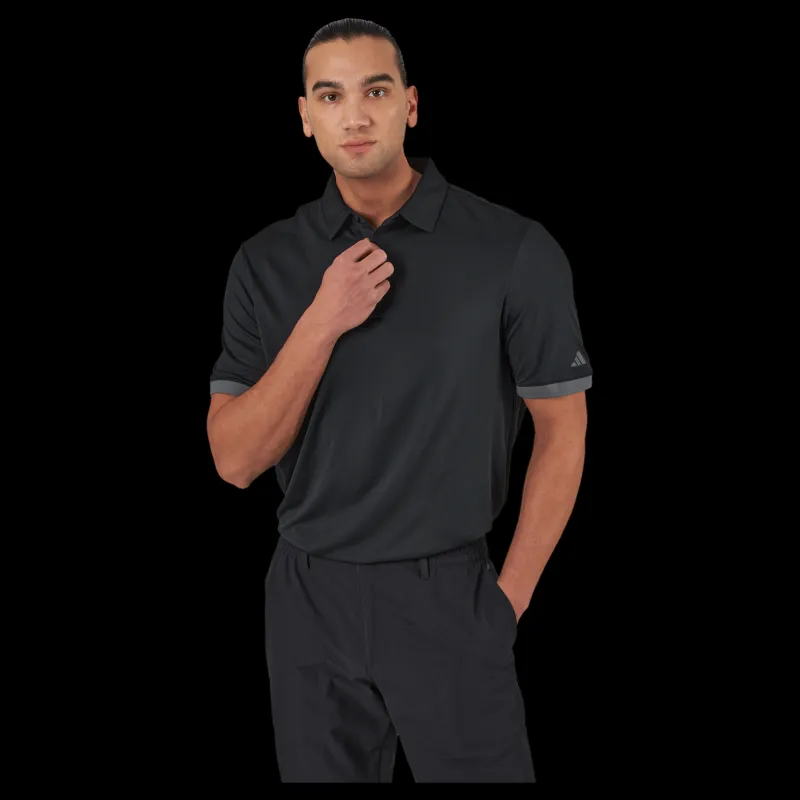 Clearance adidas HEAT.RDY Polo Shirt Black Svart