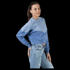 Nike Heritage Fleece Crew Blue Blå New