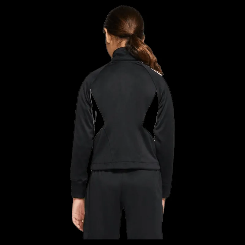 Nike Heritage Front Zip Junior White/Black Svart Outlet