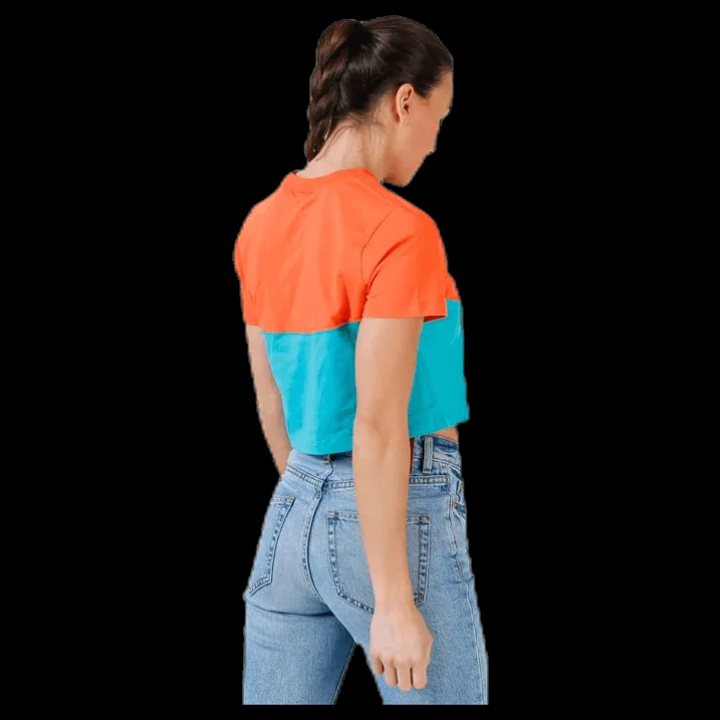 Sale Nike Heritage SS Top /Turquoise Orange