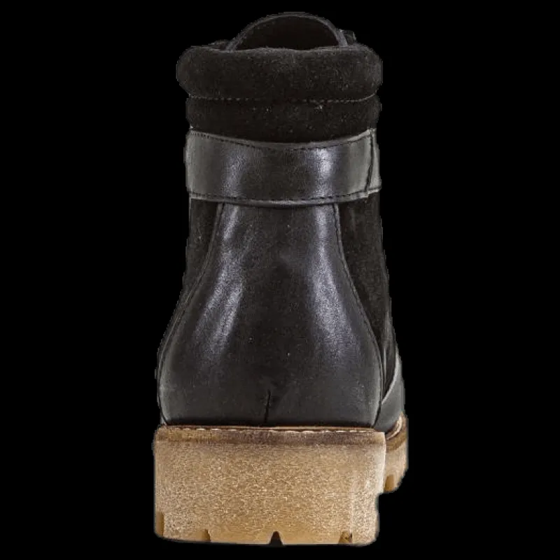 Hot Pieces Herla Leather Boot Black Svart