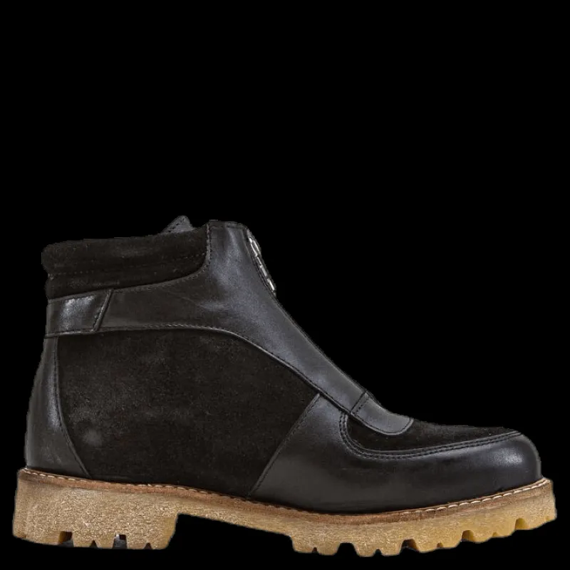 Hot Pieces Herla Leather Boot Black Svart