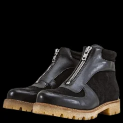 Hot Pieces Herla Leather Boot Black Svart