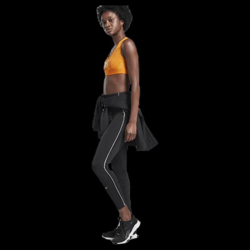 Reebok Hero Racer Pad Bra Read Orange Svart Best