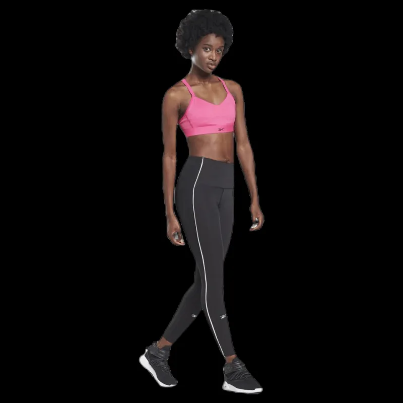 Reebok Hero Strappy Padded Bra Pink Svart New