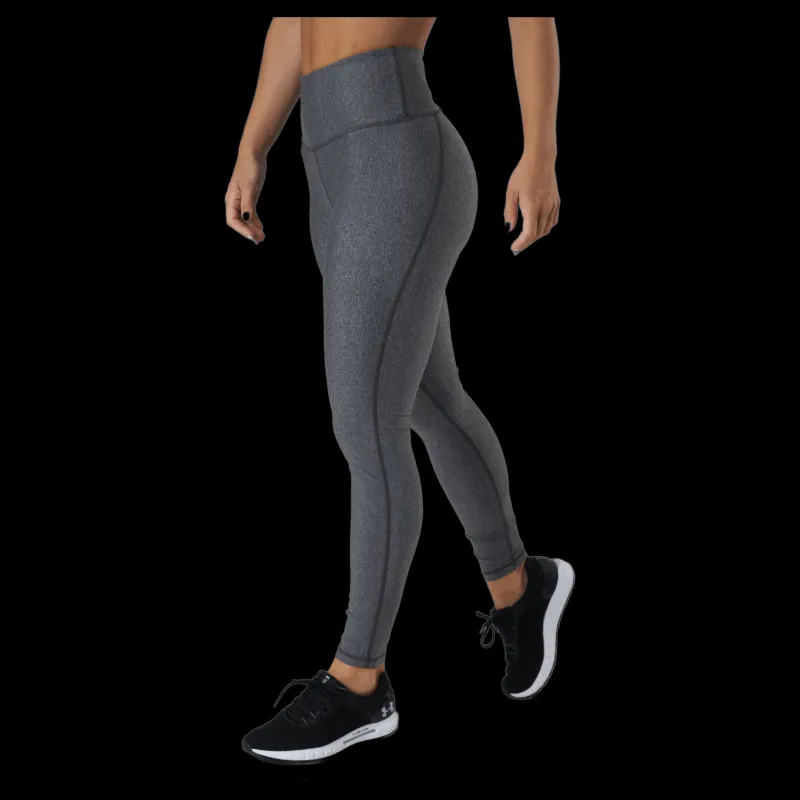 Under Armour Hg Armour Hirise Leg Charcoal Light Heather Grå