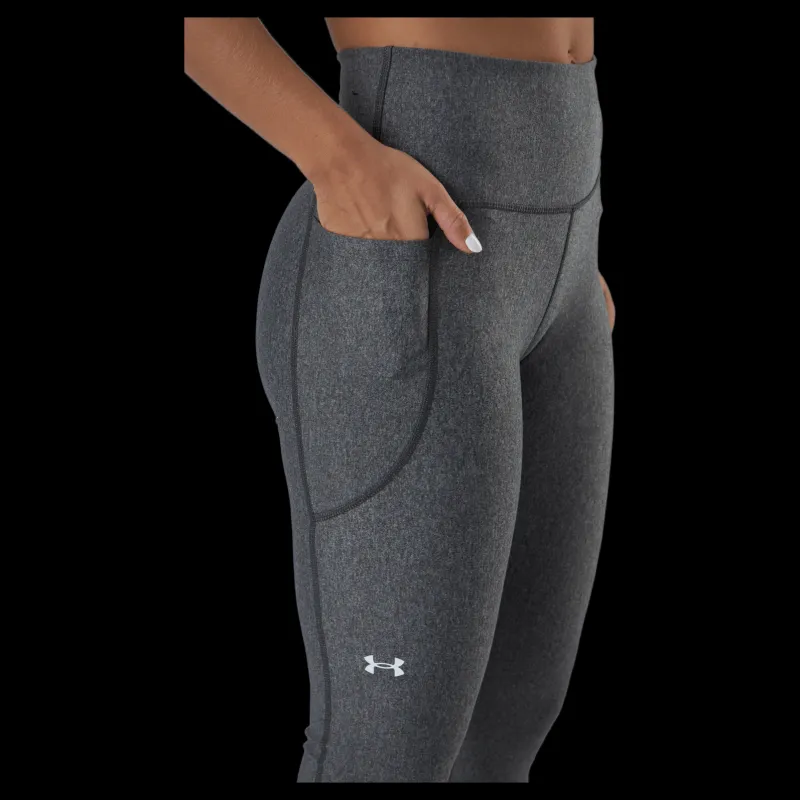 Under Armour Hg Armour Hirise Leg Charcoal Light Heather Grå