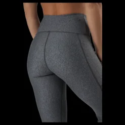 Under Armour Hg Armour Hirise Leg Charcoal Light Heather Grå