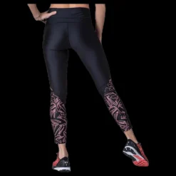 Under Armour HG Armour Printed Panel Ankle Crop Black Svart