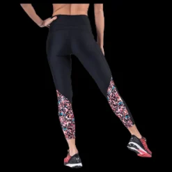 Best Under Armour HG Armour Printed Panel Ankle Crop Black Svart