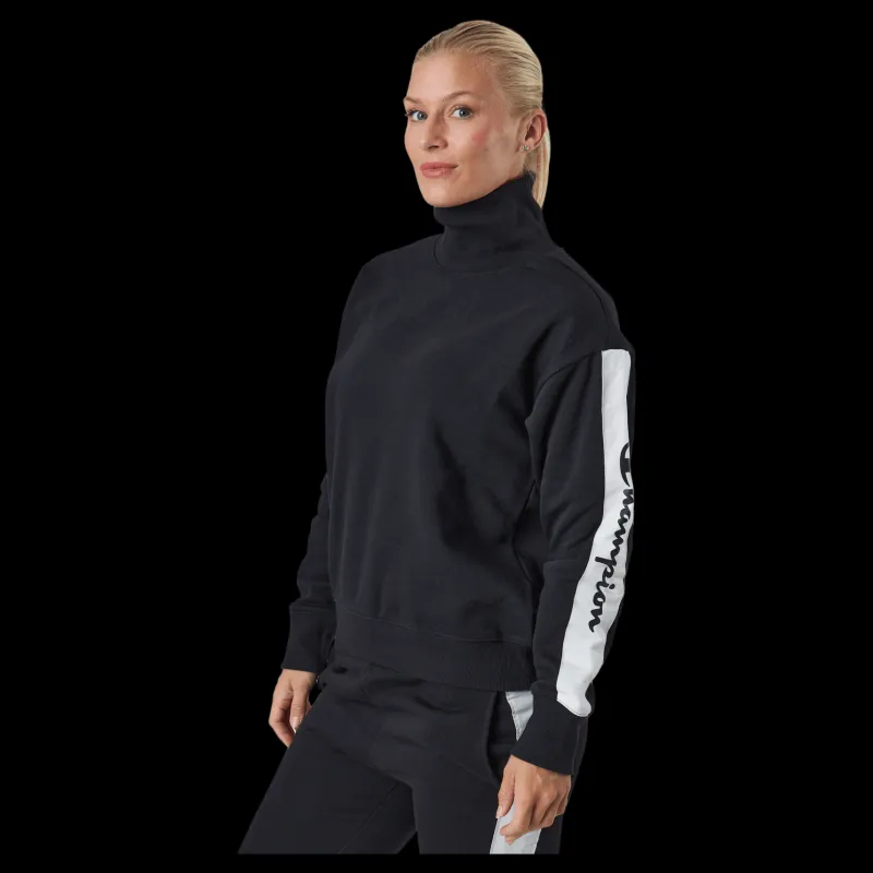 Outlet Champion High Neck Sweatshirt Kk001 Svart