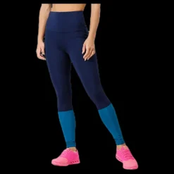 ASICS High Waist Tight Blue Blå