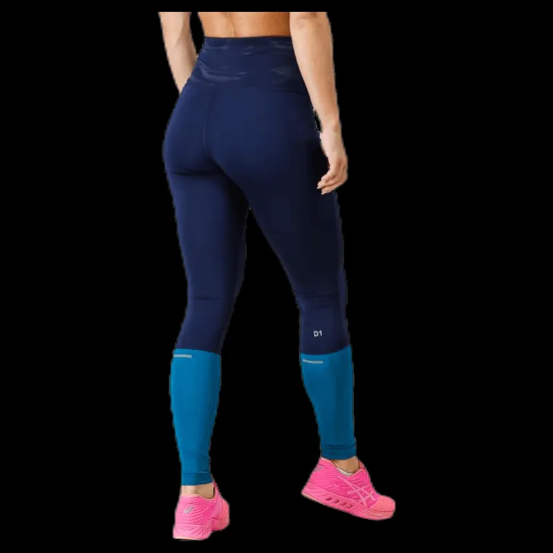 ASICS High Waist Tight Blue Blå