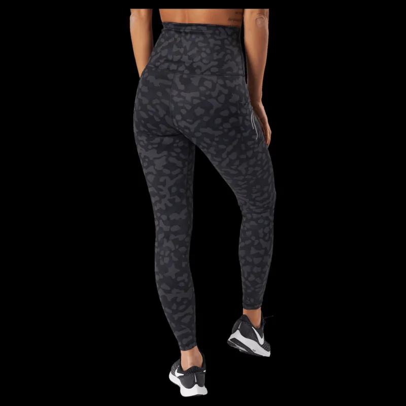 RS High Waist Tights - Side Pocke Leopard Mönstrad Online
