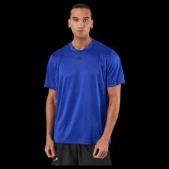 Hot adidas HIIT Base Training T-Shirt Lucblu/Prefuc/Silvmt Blå