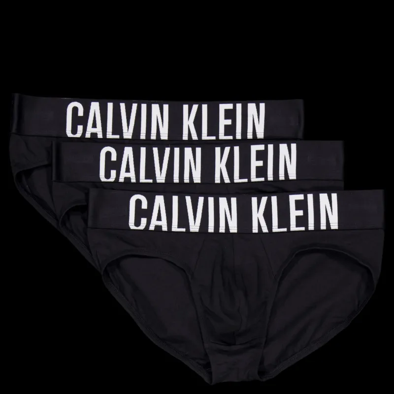 Calvin Klein Hip Brief 3pk Black Svart New