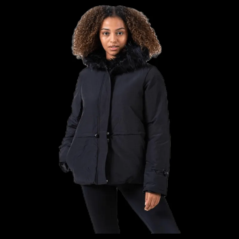 Pieces Hira Puffer Jacket Black Hot