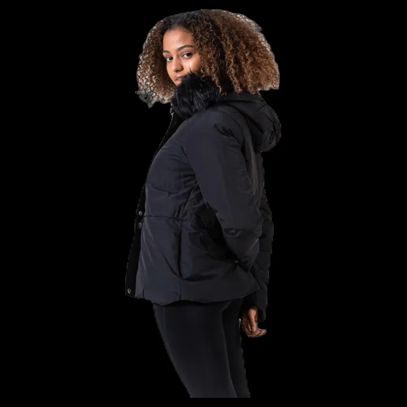 Pieces Hira Puffer Jacket Black Hot
