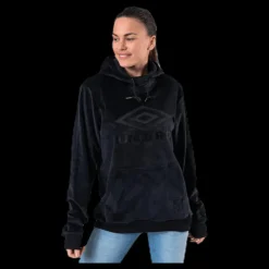 Umbro History Velvet Hood Black Svart Online